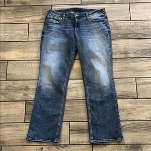 Silver Jeans Women's Medium Wash Boot Cut Denim